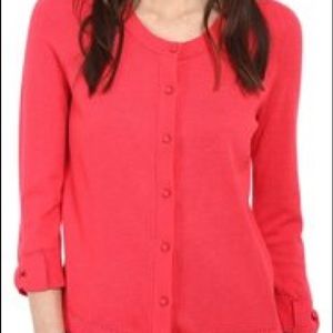 Kate Spade somerset cardigan in geranium